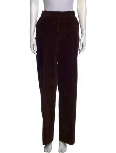 Pre-owned Frame Wide Leg Pants In Brown
