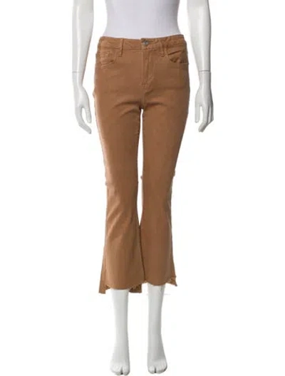 Pre-owned Frame Wide Leg Pants In Brown