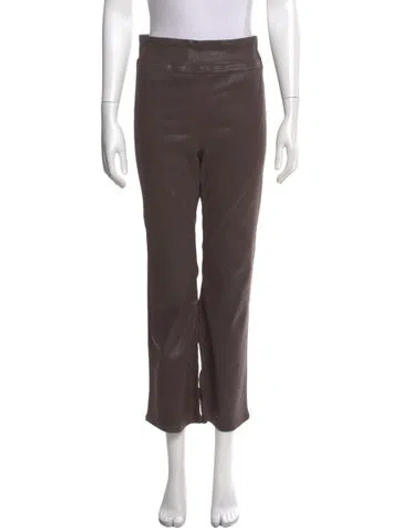 Pre-owned Frame Wide Leg Pants In Brown
