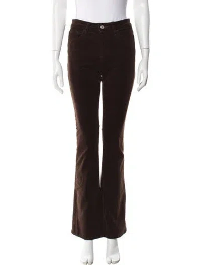 Pre-owned Frame Wide Leg Pants In Brown
