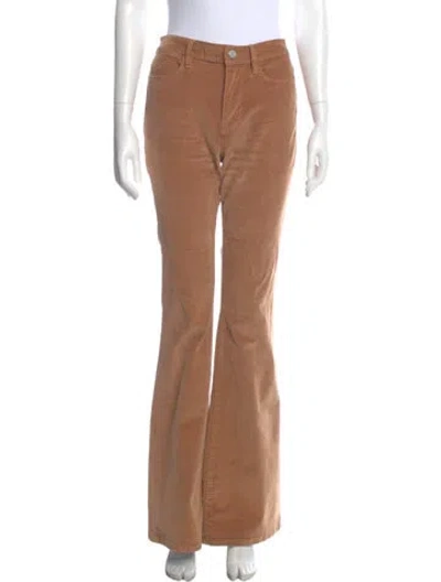 Pre-owned Frame Wide Leg Pants In Brown