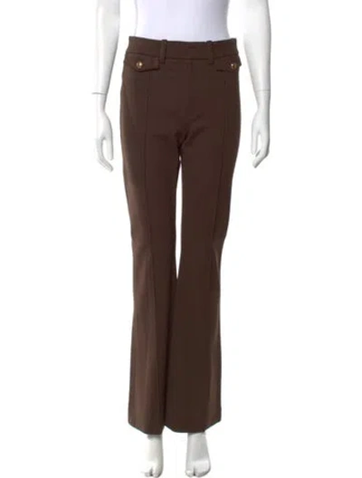 Pre-owned Frame Wide Leg Pants In Brown