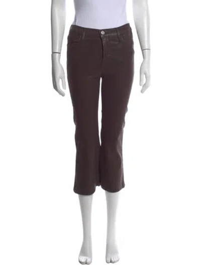 Pre-owned Frame Wide Leg Pants In Brown