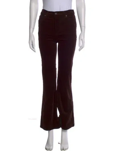Pre-owned Frame Wide Leg Pants In Brown