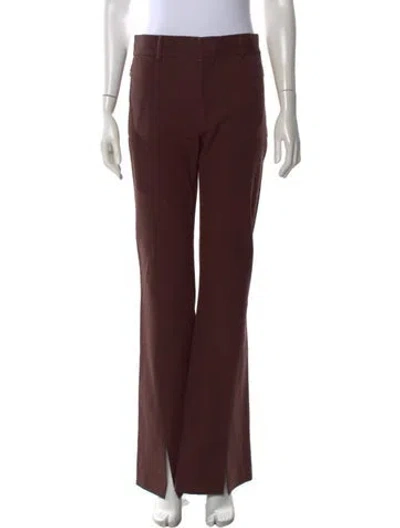 Pre-owned Frame Wide Leg Pants In Brown