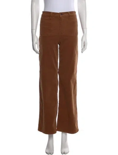 Pre-owned Frame Wide Leg Pants In Brown