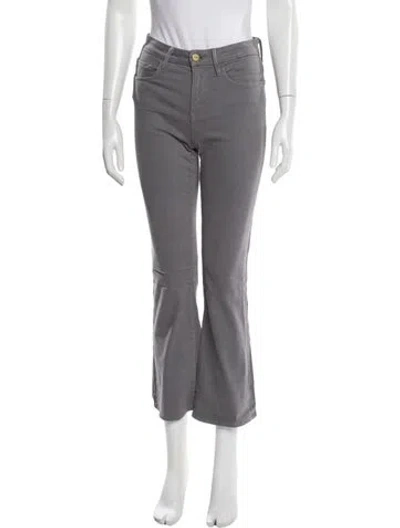 Pre-owned Frame Wide Leg Pants In Gray