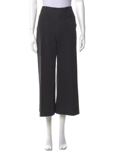 Pre-owned Frame Wide Leg Pants In Gray