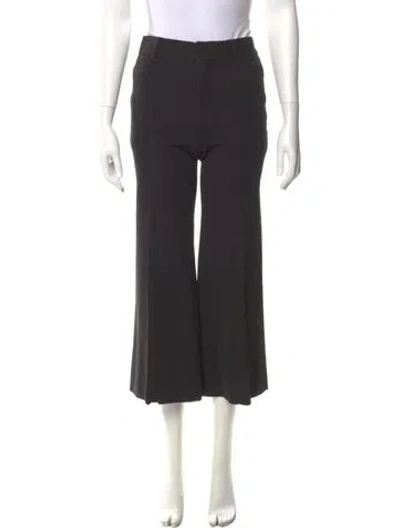 Pre-owned Frame Wide Leg Pants In Gray