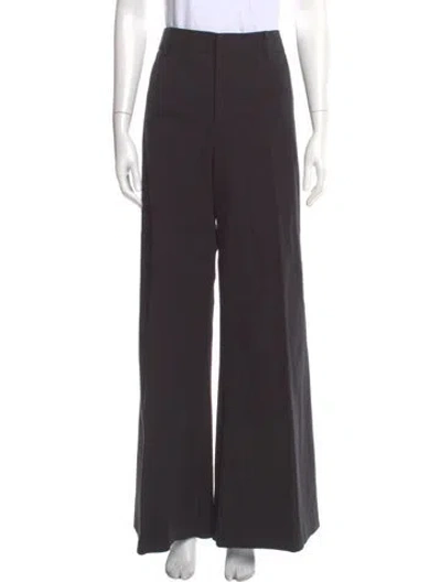 Pre-owned Frame Wide Leg Pants In Gray