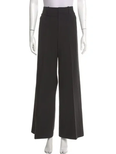 Pre-owned Frame Wide Leg Pants In Gray