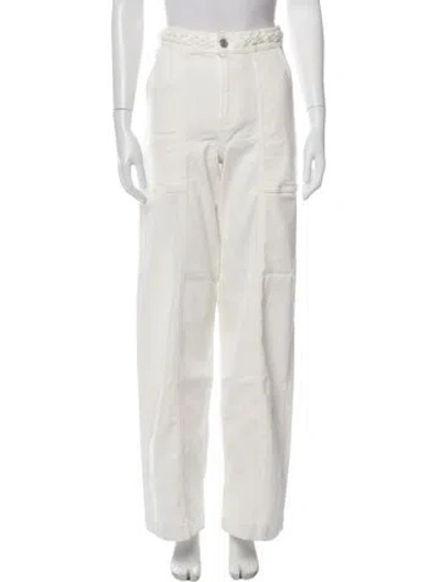 Pre-owned Frame Wide Leg Pants In Gray
