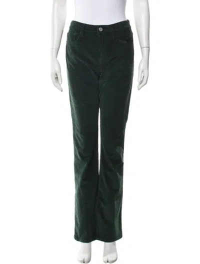 Pre-owned Frame Wide Leg Pants In Green