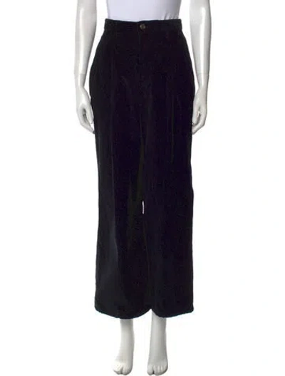 Pre-owned Frame Wide Leg Pants In Green