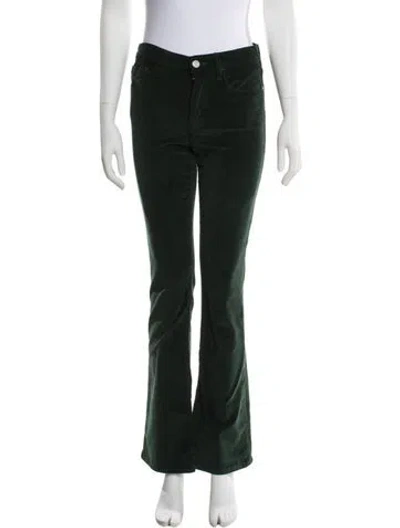 Pre-owned Frame Wide Leg Pants In Green