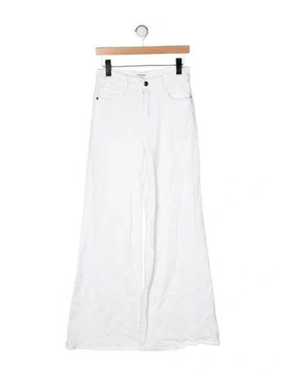 Pre-owned Frame Wide Leg Pants In Green