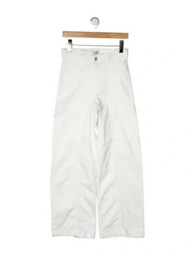 Pre-owned Frame Wide Leg Pants In Multi
