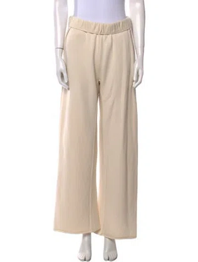 Pre-owned Frame Wide Leg Pants In Neutral
