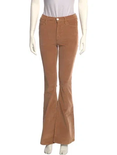 Pre-owned Frame Wide Leg Pants In Neutral