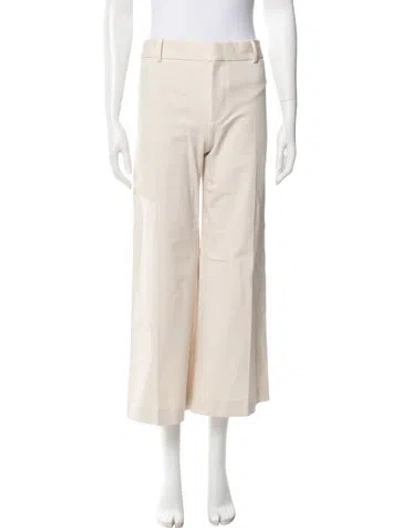Pre-owned Frame Wide Leg Pants In Neutral