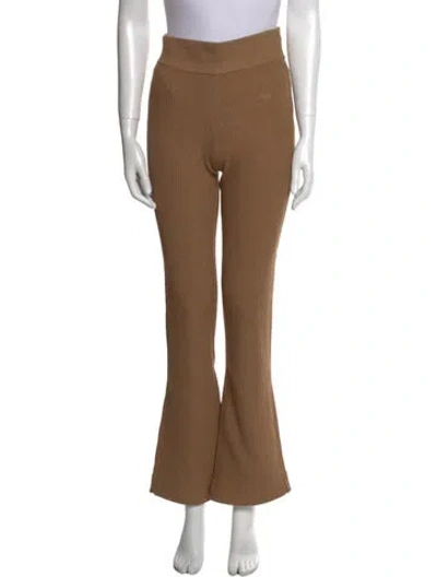 Pre-owned Frame Wide Leg Pants In Neutral