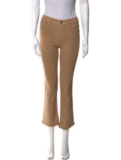 Pre-owned Frame Wide Leg Pants In Neutral