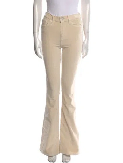 Pre-owned Frame Wide Leg Pants In Neutral