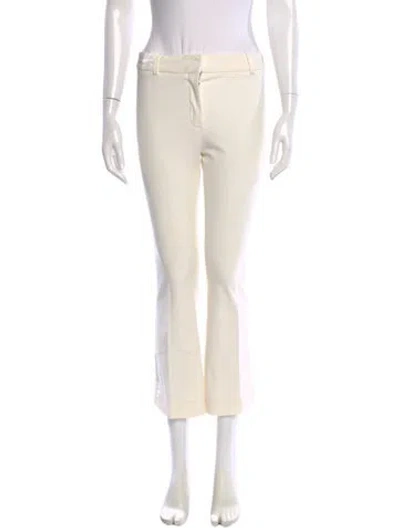 Pre-owned Frame Wide Leg Pants In Neutral