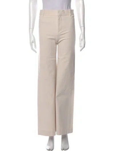 Pre-owned Frame Wide Leg Pants In Neutral