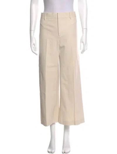 Pre-owned Frame Wide Leg Pants In Neutral