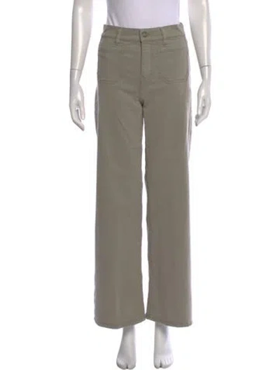 Pre-owned Frame Wide Leg Pants In Neutral