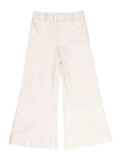 Pre-owned Frame Wide Leg Pants In Neutral