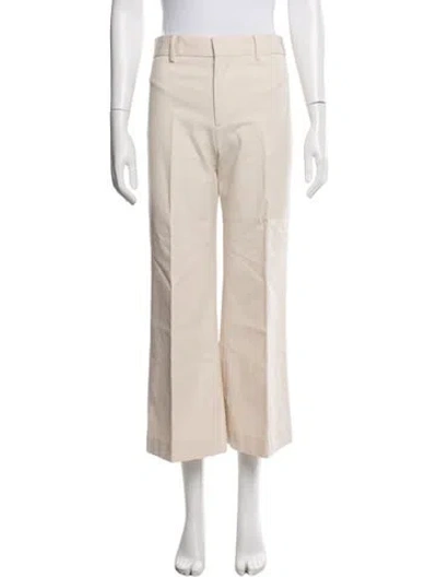 Pre-owned Frame Wide Leg Pants In Neutral