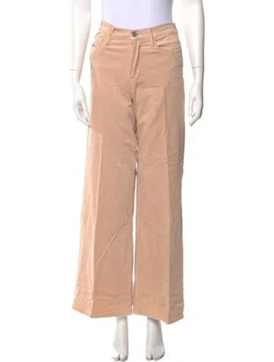 Pre-owned Frame Wide Leg Pants In Neutrals