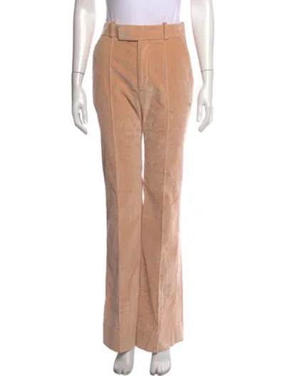 Pre-owned Frame Wide Leg Pants In Neutrals