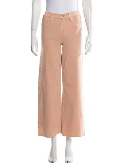 Pre-owned Frame Wide Leg Pants In Neutrals