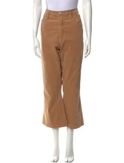 Pre-owned Frame Wide Leg Pants In Orange