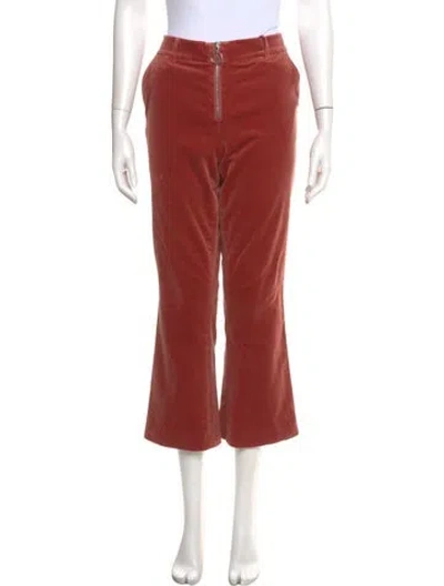 Pre-owned Frame Wide Leg Pants In Orange