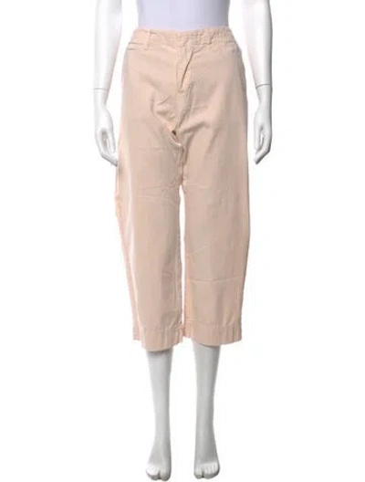 Pre-owned Frame Wide Leg Pants In Orange