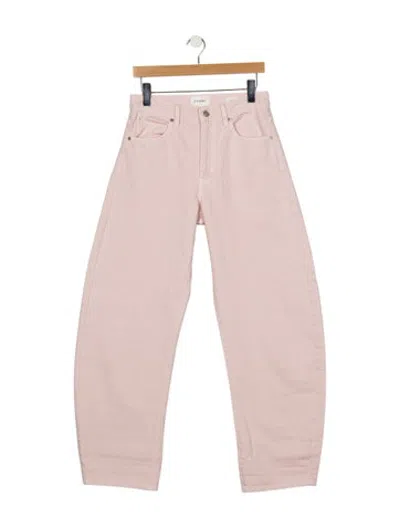 Pre-owned Frame Wide Leg Pants In Pink