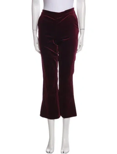 Pre-owned Frame Wide Leg Pants In Purple