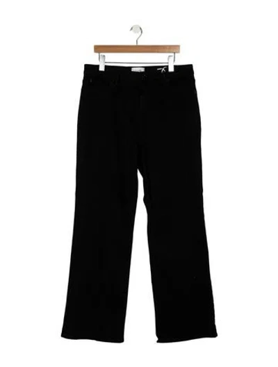 Pre-owned Frame Wide Leg Pants W/ Tags In Black