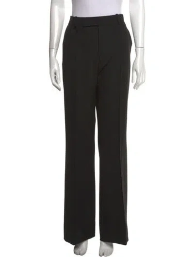 Pre-owned Frame Wide Leg Pants W/ Tags In Black
