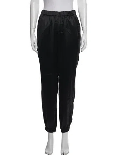 Pre-owned Frame Wide Leg Pants W/ Tags In Black