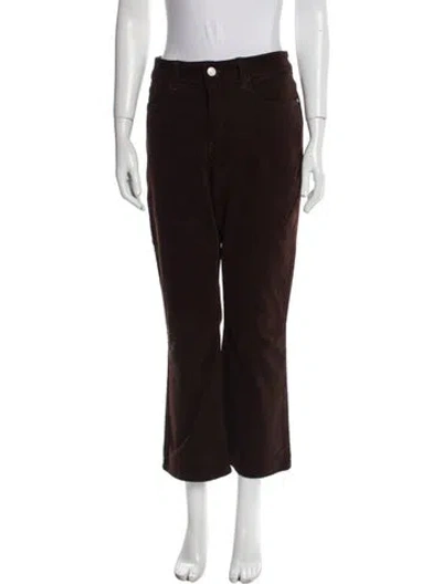 Pre-owned Frame Wide Leg Pants W/ Tags In Brown