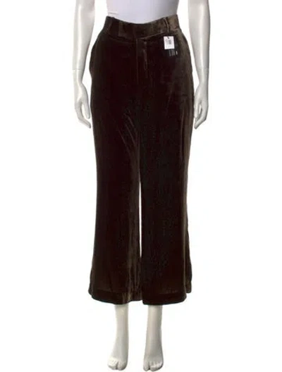 Pre-owned Frame Wide Leg Pants W/ Tags In Brown