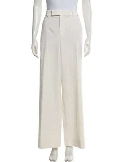 Pre-owned Frame Wide Leg Pants W/ Tags In Neutral