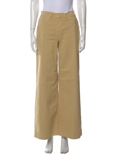 Pre-owned Frame Wide Leg Pants W/ Tags In Neutral