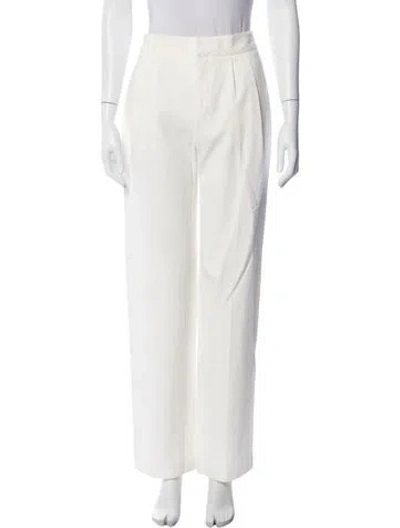 Pre-owned Frame Wide Leg Pants W/ Tags In Neutral