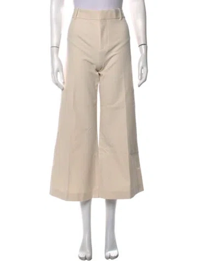 Pre-owned Frame Wide Leg Pants W/ Tags In Neutrals